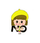 Cilla is a little girl sticker.（個別スタンプ：20）