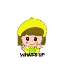 Cilla is a little girl sticker.（個別スタンプ：23）