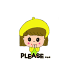 Cilla is a little girl sticker.（個別スタンプ：30）