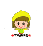 Cilla is a little girl sticker.（個別スタンプ：31）