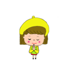 Cilla is a little girl sticker.（個別スタンプ：35）