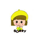 Cilla is a little girl sticker.（個別スタンプ：39）