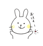 前歯うさぎさん（個別スタンプ：1）