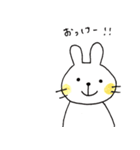 前歯うさぎさん（個別スタンプ：5）