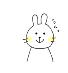 前歯うさぎさん（個別スタンプ：6）