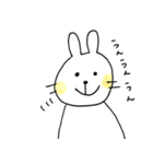 前歯うさぎさん（個別スタンプ：8）