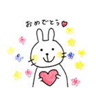 前歯うさぎさん（個別スタンプ：31）