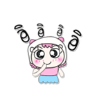 >> My name is Makdee. ！ ！（個別スタンプ：11）