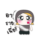 ^_^ ！ My name is Moji. ！（個別スタンプ：29）