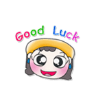 Miss. Nancy.. Good luck ^^！（個別スタンプ：35）