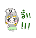 ^_^！！ My name is Fumina. Dog. ！（個別スタンプ：39）