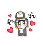 Miss. Rena. Love Penguin（個別スタンプ：14）