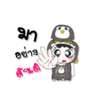 Miss. Rena. Love Penguin（個別スタンプ：15）