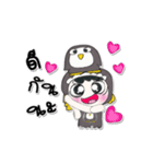 Miss. Rena. Love Penguin（個別スタンプ：27）