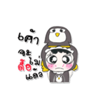 Miss. Rena. Love Penguin（個別スタンプ：34）