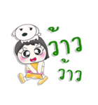 ^_^！！ My name is NamFon.DOG...（個別スタンプ：34）