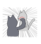 ふてぶてしいニャンコ＆不憫なニャンコ（個別スタンプ：2）