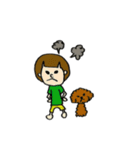 犬と子供の使える会話（個別スタンプ：14）