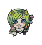 ホラーな女の子（個別スタンプ：1）