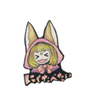 ホラーな女の子（個別スタンプ：5）