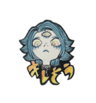 ホラーな女の子（個別スタンプ：6）