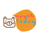 Oh Happy Bear in September (Eng)（個別スタンプ：9）