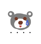 face of bear（個別スタンプ：5）