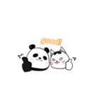 チビとパンダの日常（個別スタンプ：22）