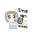 ^_^ ！ My name is Maji.. ！（個別スタンプ：9）