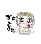 ^_^ ！ My name is Maji.. ！（個別スタンプ：18）