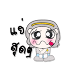 ^_^ ！ My name is Maji.. ！（個別スタンプ：38）