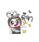 ^_^！ Miss. Moji. Dog.（個別スタンプ：1）