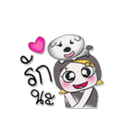 ^_^！ Miss. Moji. Dog.（個別スタンプ：2）