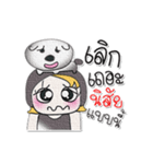 ^_^！ Miss. Moji. Dog.（個別スタンプ：11）