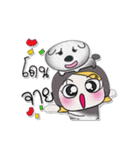 ^_^！ Miss. Moji. Dog.（個別スタンプ：15）