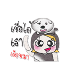 ^_^！ Miss. Moji. Dog.（個別スタンプ：17）