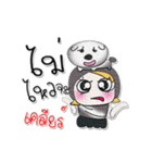 ^_^！ Miss. Moji. Dog.（個別スタンプ：18）