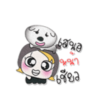 ^_^！ Miss. Moji. Dog.（個別スタンプ：19）