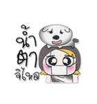 ^_^！ Miss. Moji. Dog.（個別スタンプ：28）