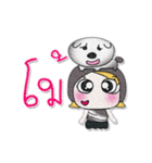 ^_^！ Miss. Moji. Dog.（個別スタンプ：39）