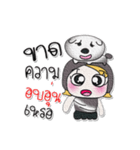 ^_^！ Miss. Moji. Dog.（個別スタンプ：40）