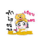 My name is Nancy.. ！ Dog.（個別スタンプ：11）