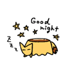 きつねプリン（個別スタンプ：12）