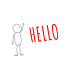 しんぷる ぼーにんげん（個別スタンプ：1）