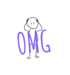しんぷる ぼーにんげん（個別スタンプ：5）