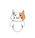 顔文字猫チャビビくん（個別スタンプ：9）