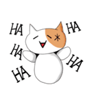 顔文字猫チャビビくん（個別スタンプ：10）