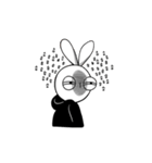 creepy eye rabbit, ALKI（個別スタンプ：19）