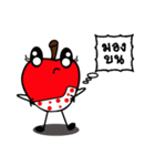 Red App(apple)（個別スタンプ：6）