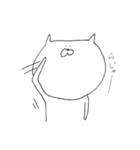 応援するねこさん（個別スタンプ：6）